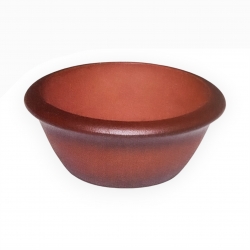 Pot 16 cm round grès