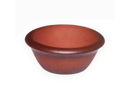 Pot 16 cm round grès