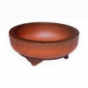 Pot 10,5 cm rond grès