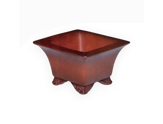 Pot 13,5 cm rechthoekig grès