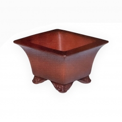 Pot 13,5 cm rectangular grès