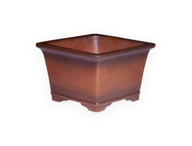 Maceta 24 cm cuadrada grès