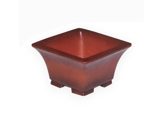 Pot 10 cm carré grès