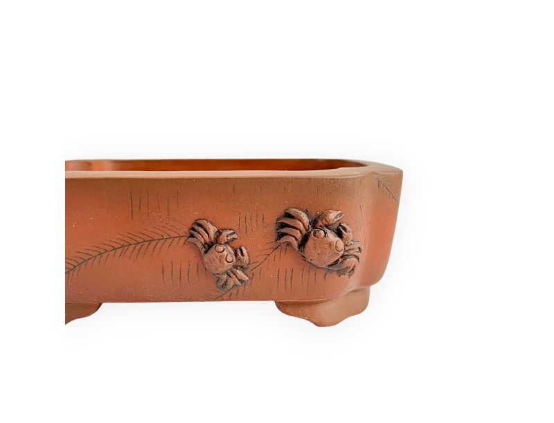 Topf 13 cm rechteckig grès