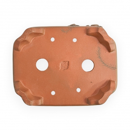 Pot 13 cm rectangulaire grès