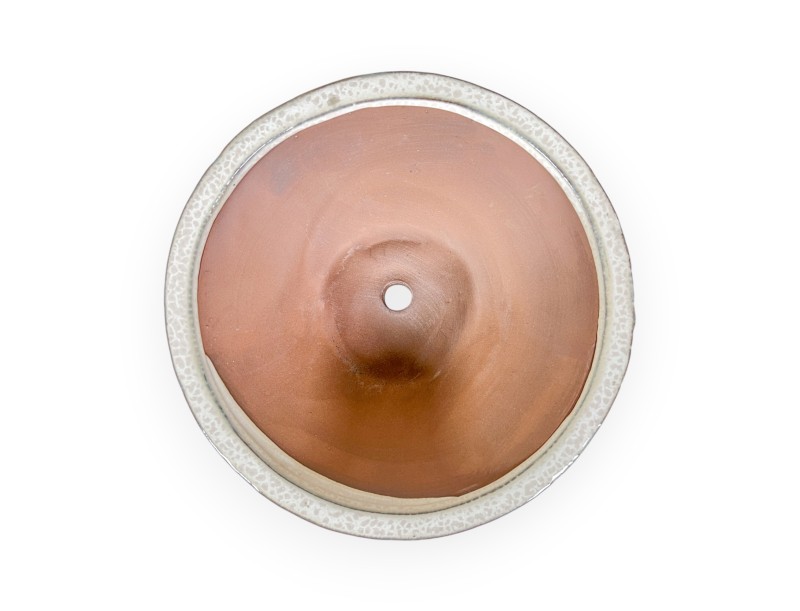 Vaso 21 cm tondo beige