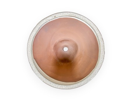 Maceta 21 cm redondo beige