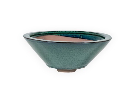 Vaso 26 cm tondo verde
