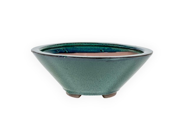 Vaso 31 cm tondo verde