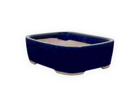 Pot 21 cm ovale bleu