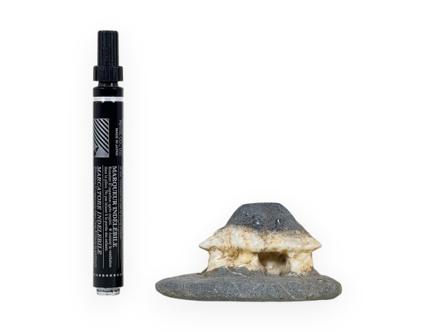 Suiseki Capanna in pietra - 4,5 cm 2