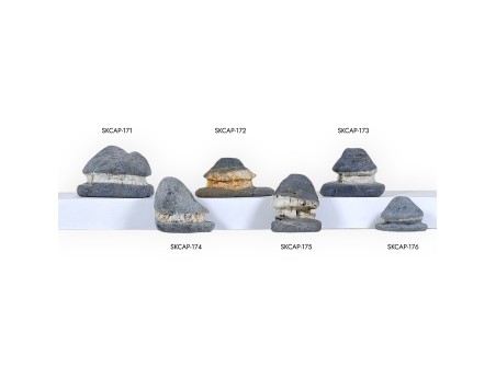 Suiseki Stone Hut - 4 cm