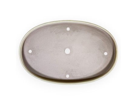 Maceta oval de gres esmaltado para Bonsái japonés - 57,5 cm