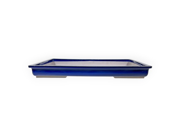 Rectangular glazed stoneware Japanese Bonsai pot - 61,5 cm