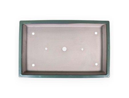 Rechthoekig geglazuurde steengoed Japanse Bonsai pot - 61,5 cm