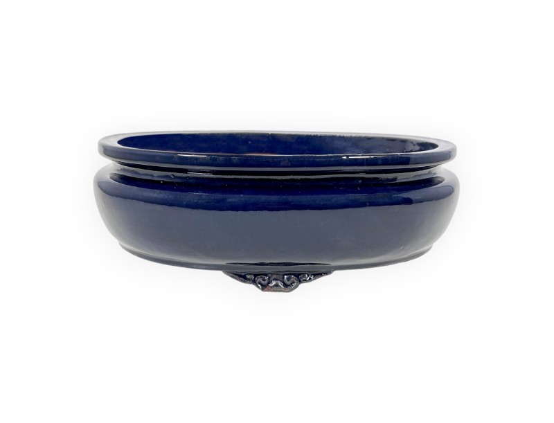 Maceta oval de gres esmaltado para Bonsái chinese - 35 cm