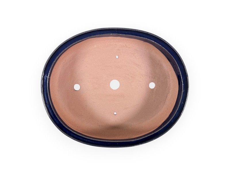 Maceta oval de gres esmaltado para Bonsái chinese - 35 cm