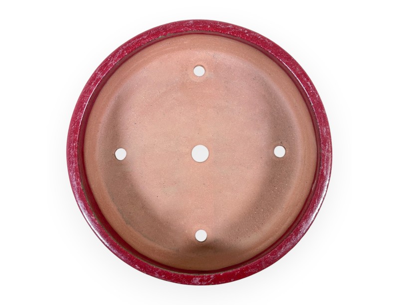 Maceta redondo de gres esmaltado para Bonsái chinese - 37,5 cm