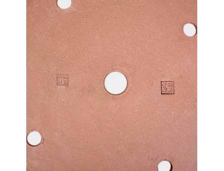 Round glazed stoneware Chinese Bonsai pot - 37,5 cm