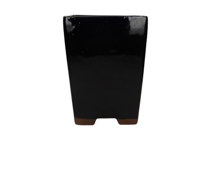 Maceta cuadrada gres esmaltado para Bonsái chinese - 18 cm