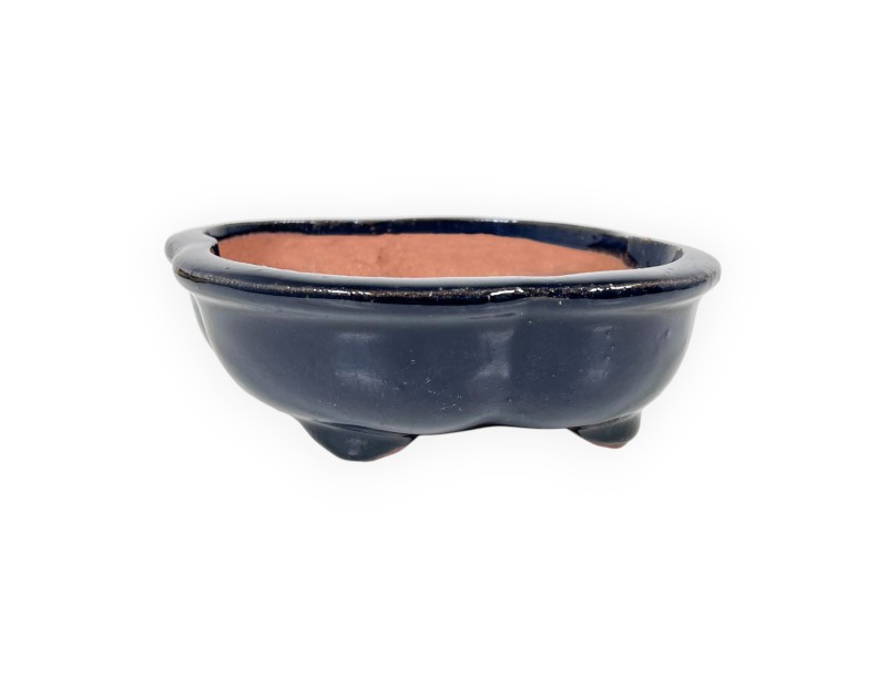 Vaso Bonsai Cinese Nuvola in Grès Smaltato - 16 cm