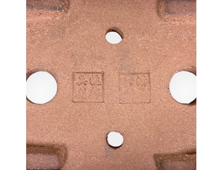 Rectangular glazed stoneware Chinese Bonsai pot - 16 cm