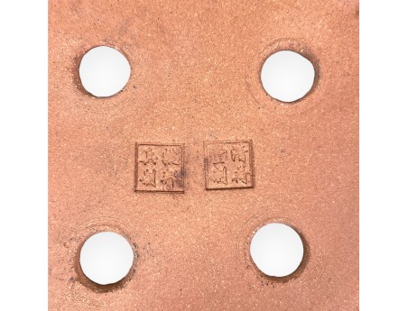 Rond geglazuurde steengoed Chinese Bonsai pot - 16 cm