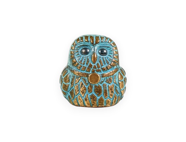 Bronzen Tenpai, Uil, 3,5 cm | Complementeert