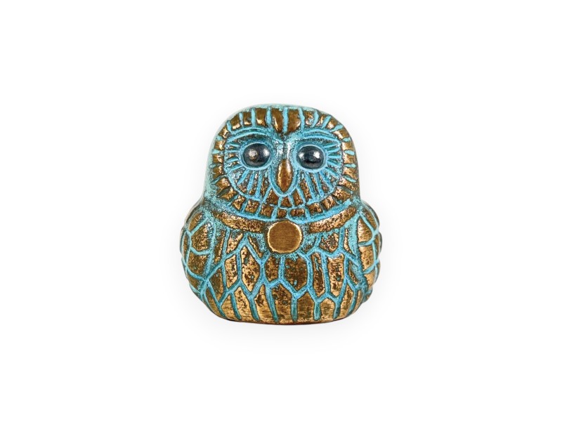 Bronze Tenpai, Owl, 3,5 cm | Complement