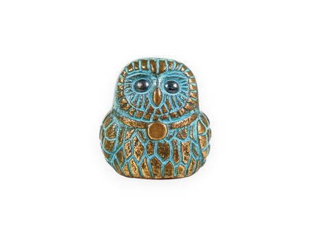 Bronze Tenpai, Hibou, 3,5 cm | Complément