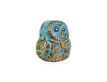 Bronce Tenpai, Búho, 3,5 cm | Complemento