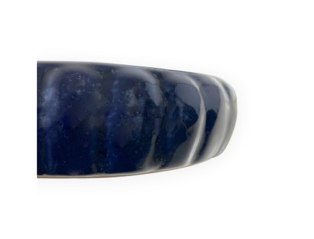 Maceta redondo de gres esmaltado para ikebana, chinese - 25,5 cm