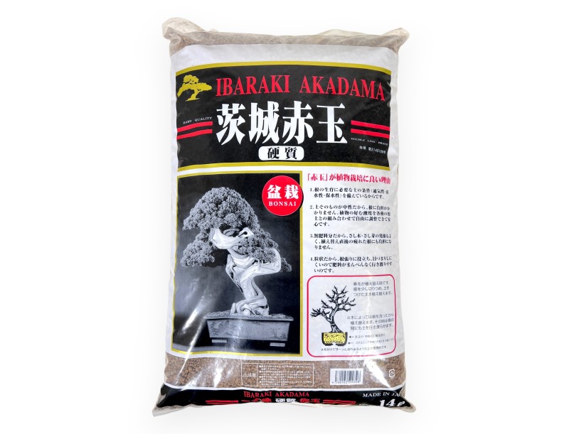 Ibaraki Akadama 14 L haute qualité pour bonsaïs
