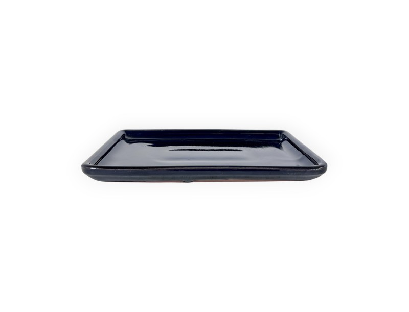 Sottovaso 23 cm rettangolare blu