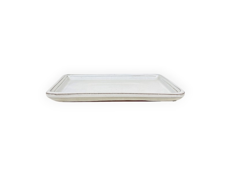 Sottovaso 26,5 cm rettangolare beige