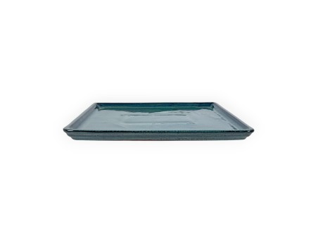 Sottovaso 30,5 cm rettangolare verde