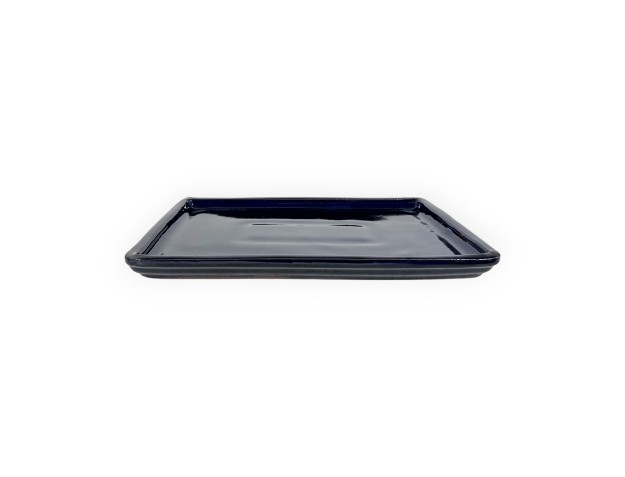 Sottovaso 30,5 cm rettangolare blu