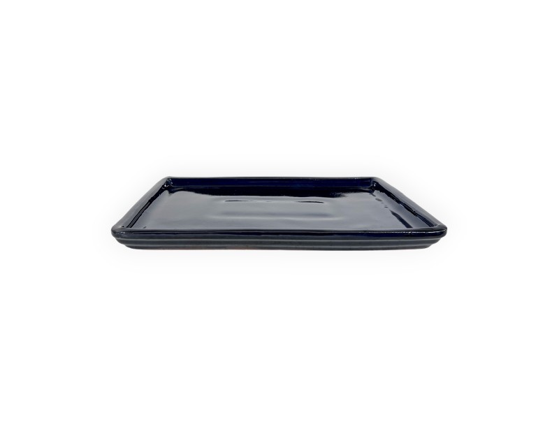 Sottovaso 30,5 cm rettangolare blu