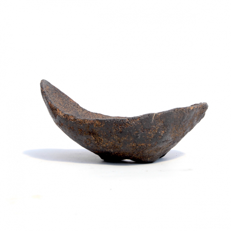 Vaso in pietra Niijima 18 cm concavo