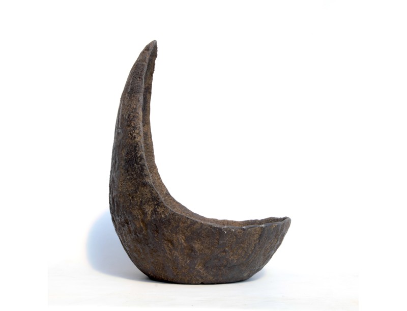 Pot en pierre Niijima 50 cm lune