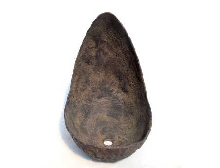 Vaso in pietra Niijima 50 cm luna